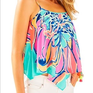 Lilly Pulitzer fleur top